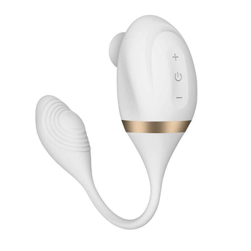 MyToys - My Secret Egg and Clit Massager (White) Clit Massager (Vibration) Rechargeable 9504000162245 CherryAffairs