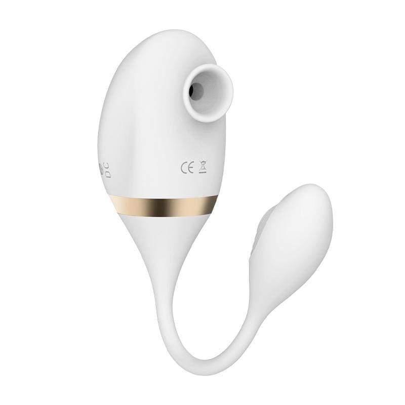 MyToys - My Secret Egg and Clit Massager (White) Clit Massager (Vibration) Rechargeable 9504000162245 CherryAffairs