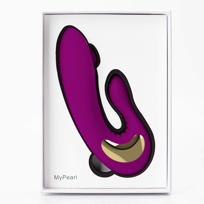 MyToys - MyPearl Clitoral G Spot Vibrator (Red Violet) Clit Massager (Vibration) Rechargeable 9504000162320 CherryAffairs