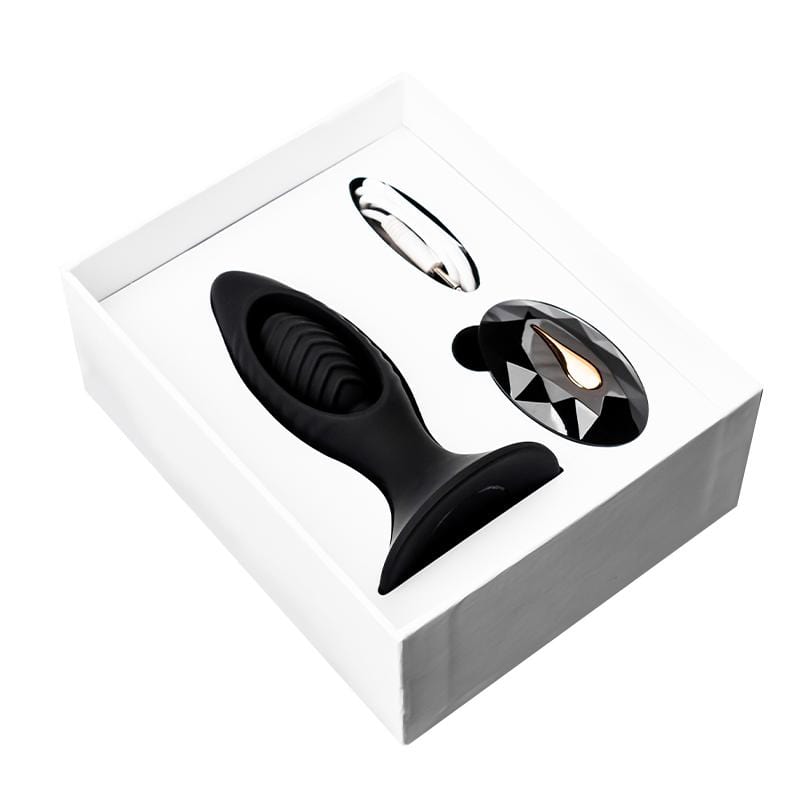 MyToys - MyPlug Remote Control Anal Plug (Black) Remote Control Anal Plug (Vibration) Rechargeable 9504000162405 CherryAffairs