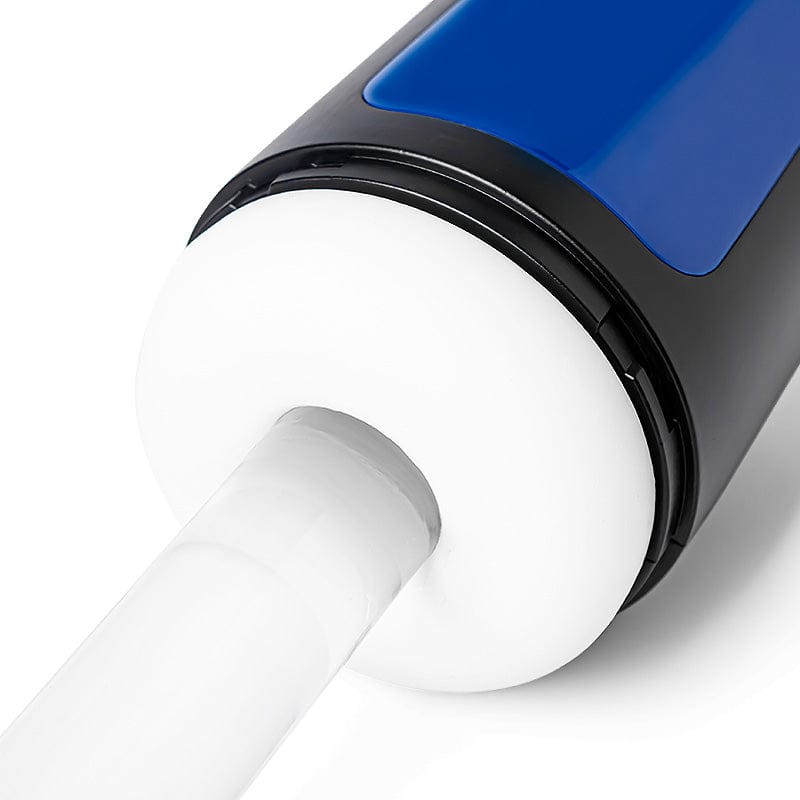 MyToys - MyThruster Thursting Vibrating Masturbation Cup (Blue) Masturbator Soft Stroker (Vibration) Rechargeable 9504000162511 CherryAffairs