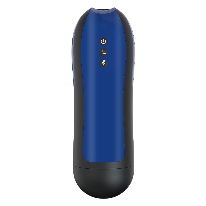 MyToys - MyThruster Thursting Vibrating Masturbation Cup (Blue) Masturbator Soft Stroker (Vibration) Rechargeable 9504000162511 CherryAffairs