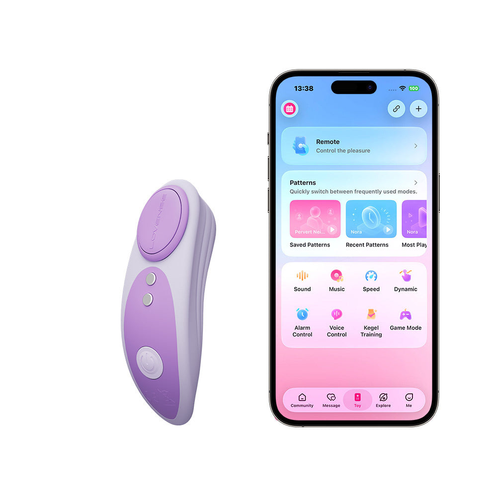 Lovense - Ferri Reserve App Controlled Panty Vibrator (Purple)