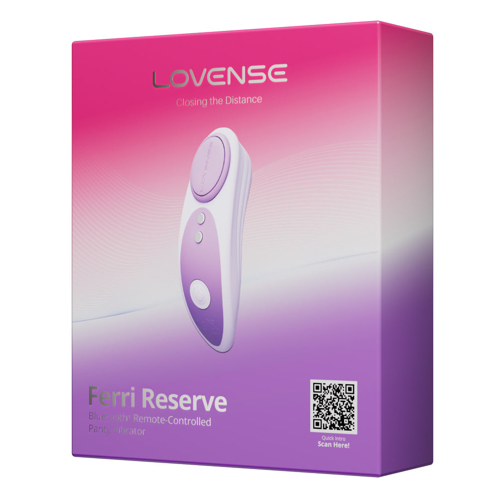 Lovense - Ferri Reserve App Controlled Panty Vibrator (Purple)