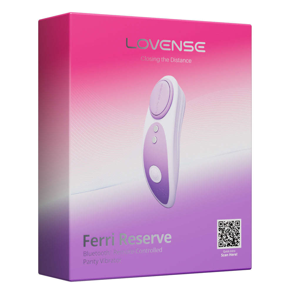 Lovense - Ferri Reserve App Controlled Panty Vibrator (Purple)