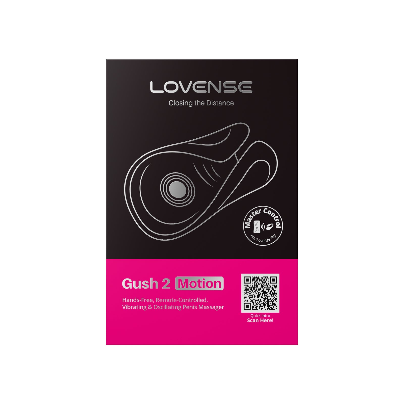 Lovense - Gush 2 Motion Remote-Controlled Penis Massager (Green)