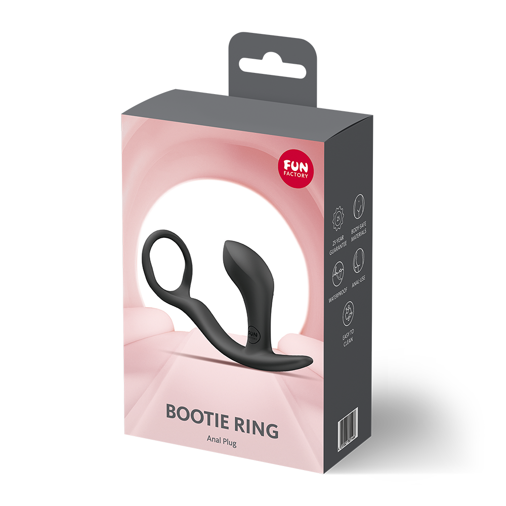 Fun Factory - Bootie Ring Silicone Cock Ring with Butt Plug