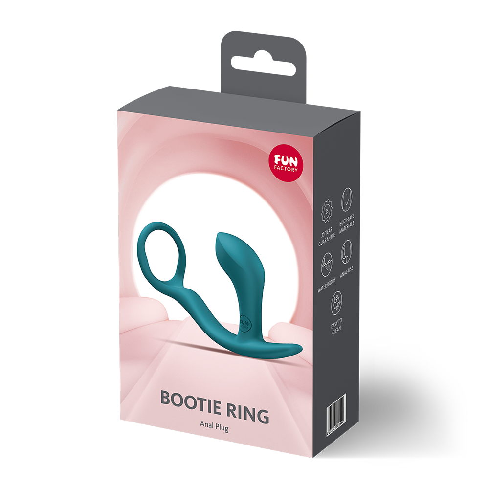 Fun Factory - Bootie Ring Silicone Cock Ring with Butt Plug