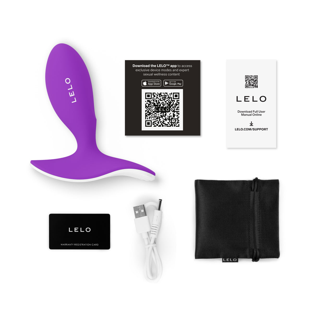 LELO - Originals SURFER App-Controlled Prostate Massager (Purple)