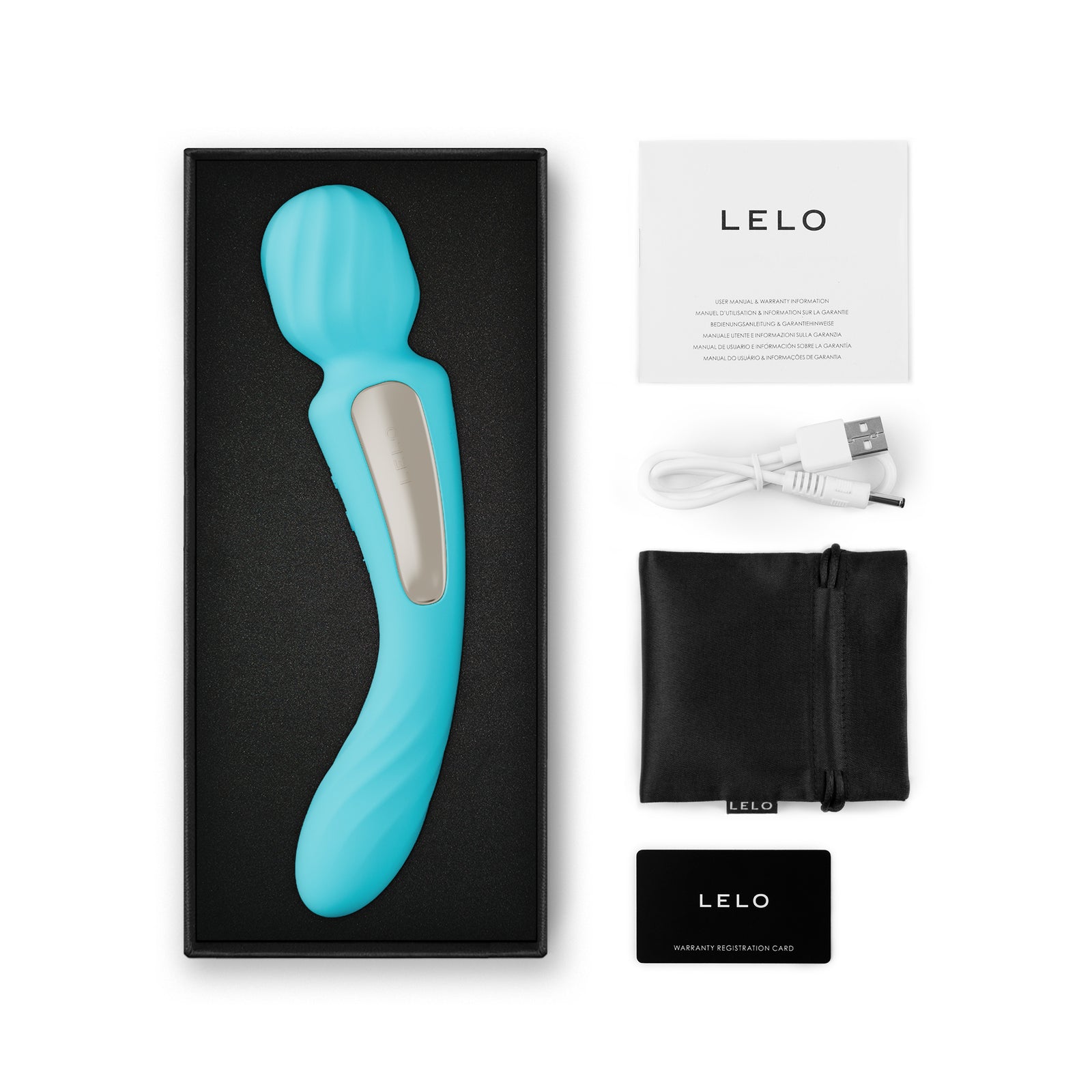 LELO - Switch App-Controlled Double Sided Wand Massager Vibrator