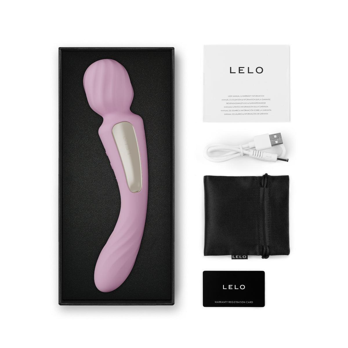 LELO - Switch App-Controlled Double Sided Wand Massager Vibrator