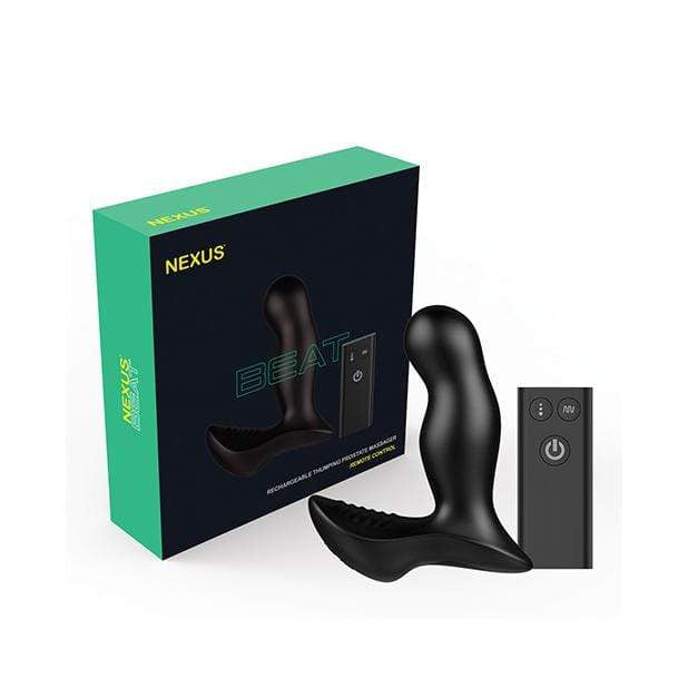 Nexus - Beat Remote Control Prostate Thumper Massager (Black)