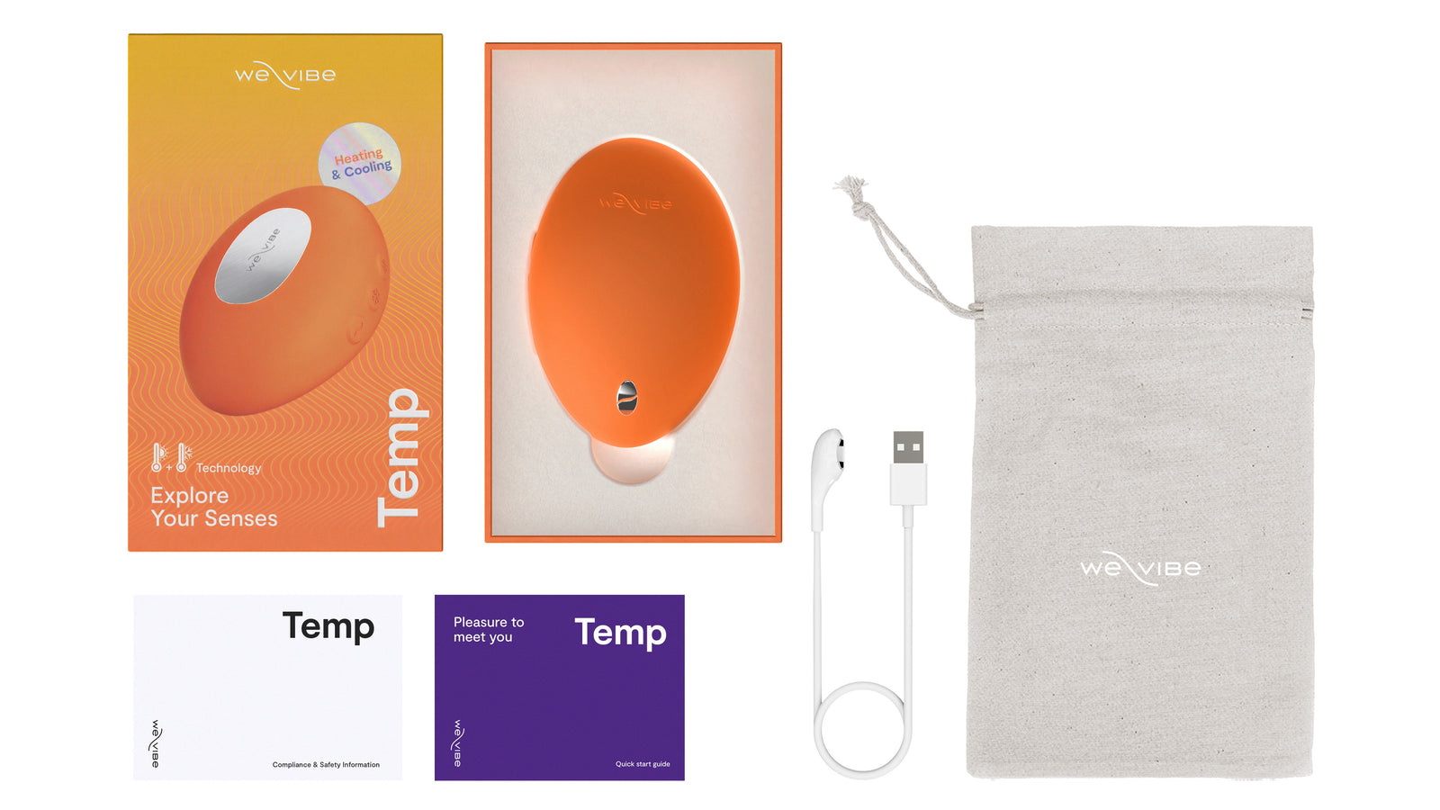We Vibe - Temp Temperature Play Vibrator