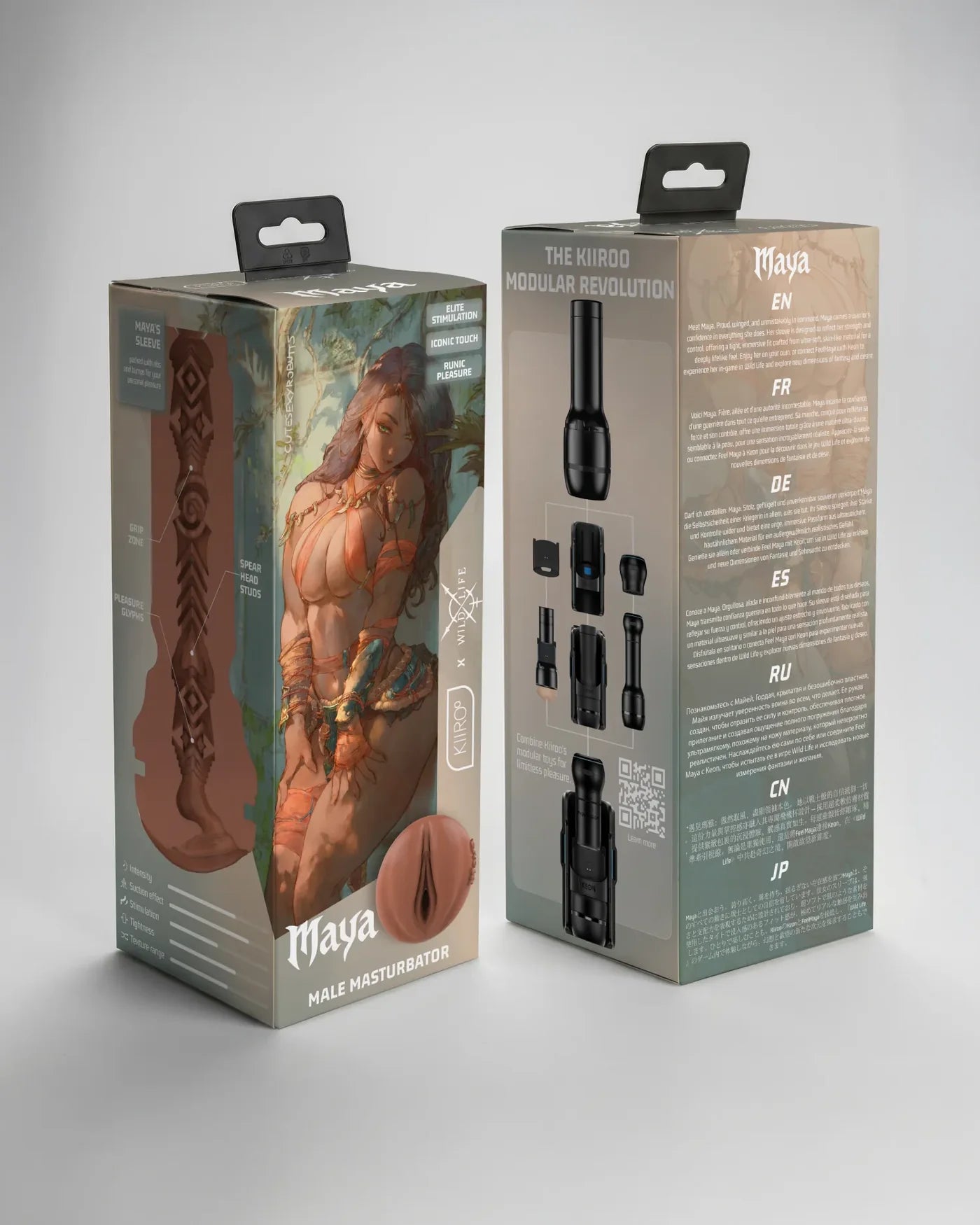 Kiiroo - Feel Maya Wild Life Modular Stroker Masturbator (Beige)