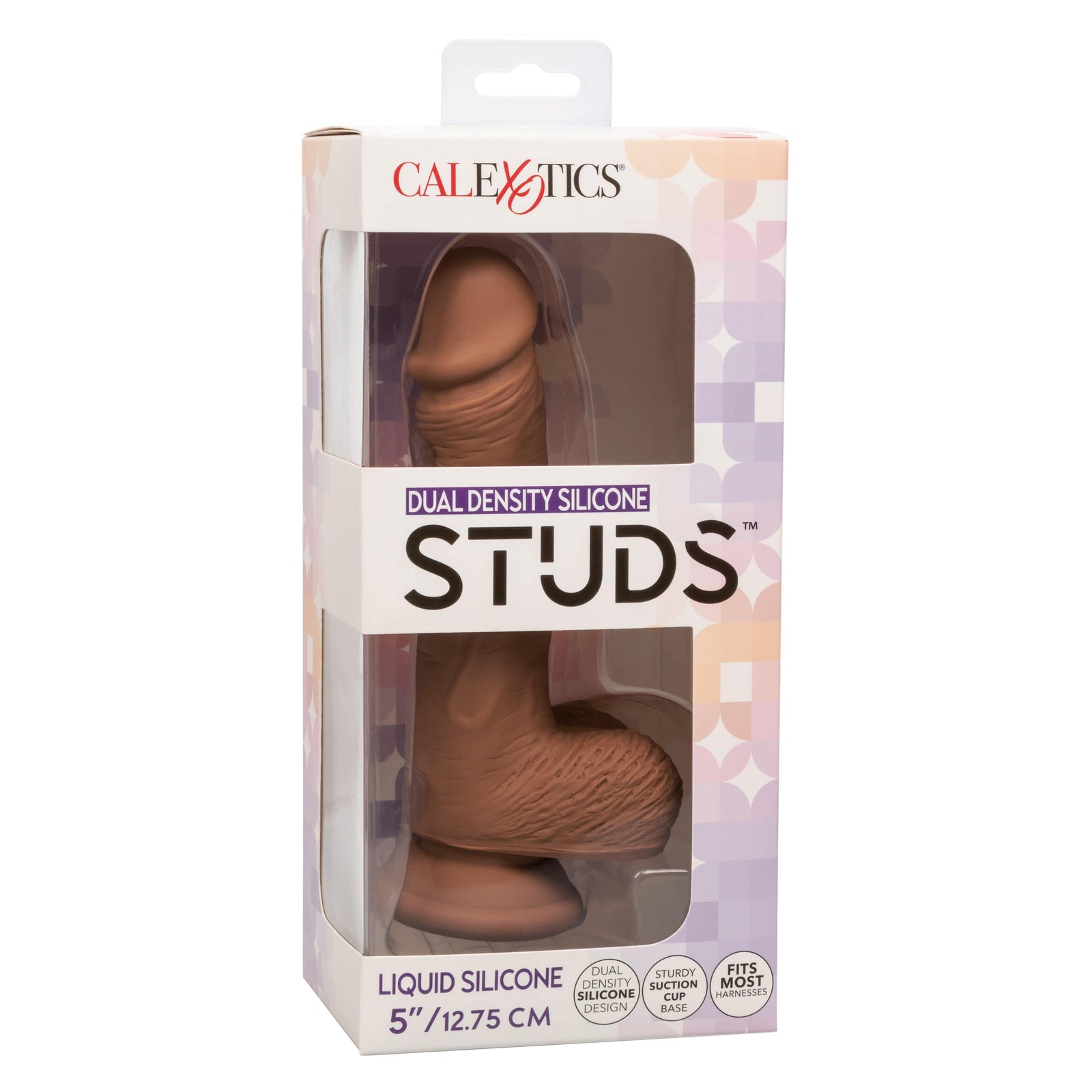 California Exotics - Dual Density Silicone Studs Realistic Dildo Realistic Dildo with suction cup (Non Vibration) CherryAffairs