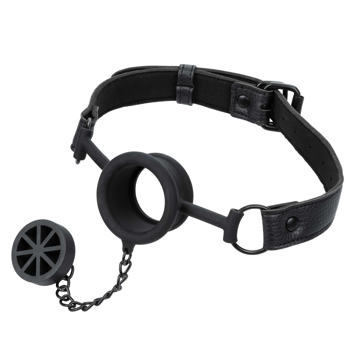 California Exotics - Nocturnal Collection Stopper Gag (Black) CE2137 CherryAffairs