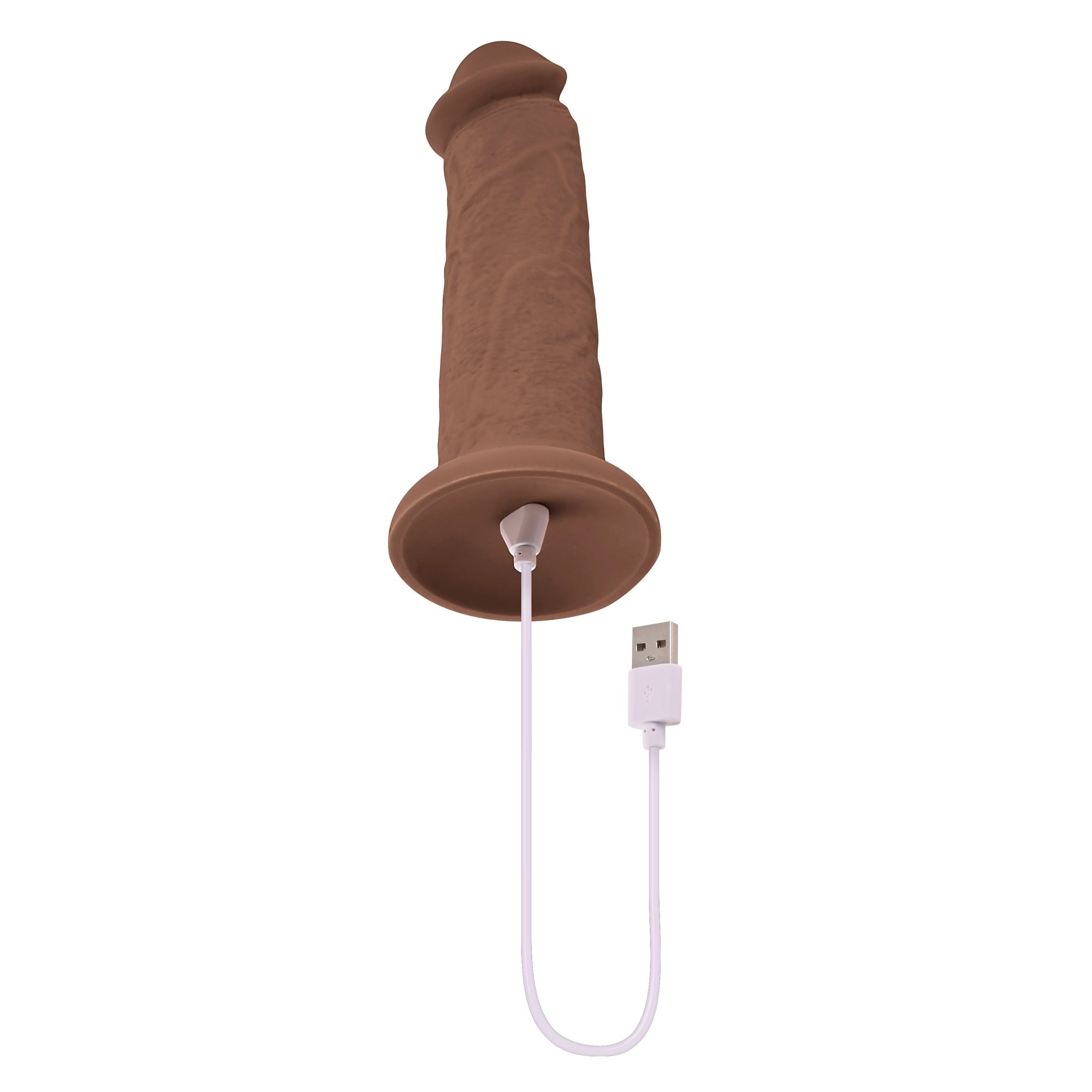 Evolved - Girthy Vibrating Realistic Dong 7’’ - Realistic Dildo with suction cup (Vibration) Rechargeable