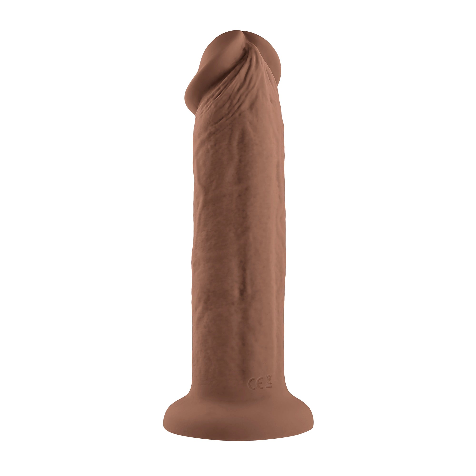 Evolved - Girthy Vibrating Realistic Dong 7’’ - Realistic Dildo with suction cup (Vibration) Rechargeable