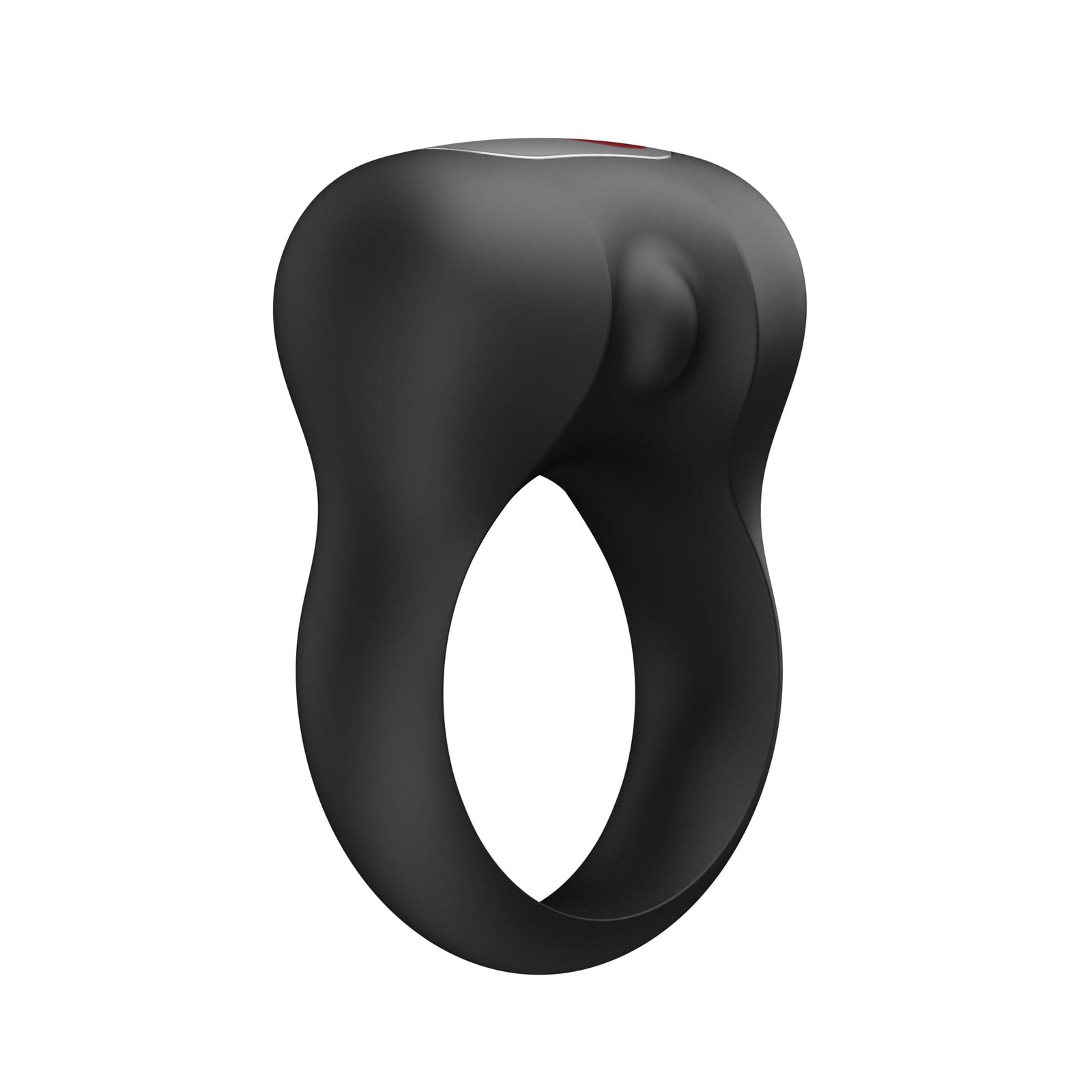 Fun Factory - Steady Vibrating Silicone Cock Ring (Black) FF1194 CherryAffairs