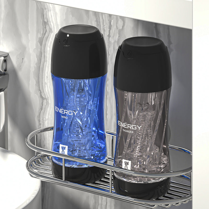 Galaku - Energy Male Vibrating Stroker Masturbation Cup - Masturbator Soft Stroker (Vibration) Rechargeable