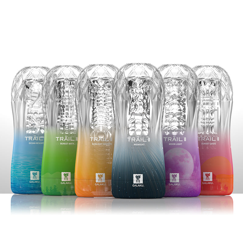 Galaku - Trail II Suction Onacup Stroker Masturbator Cup - Masturbator Resusable Cup (Non Vibration)