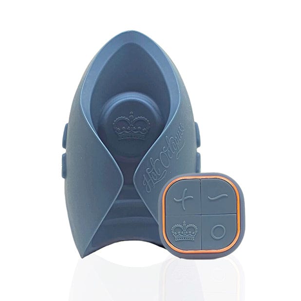 Hot Octopuss - Pulse Duo V4 Remote Control Soft Stroker Masturbator (Blue) HO1020 Durio Asia Wholesale