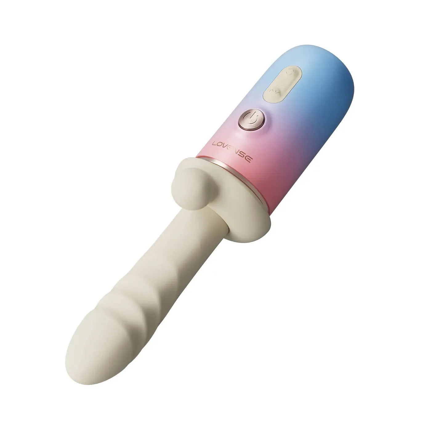 Lovense - Spinel App-controlled Portable Thrusting Vibrating Heating Dildo