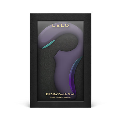LELO - Enigma Double Sonic App-Controlled Double Stimulation Massager - G Spot Dildo (Vibration) Rechargeable