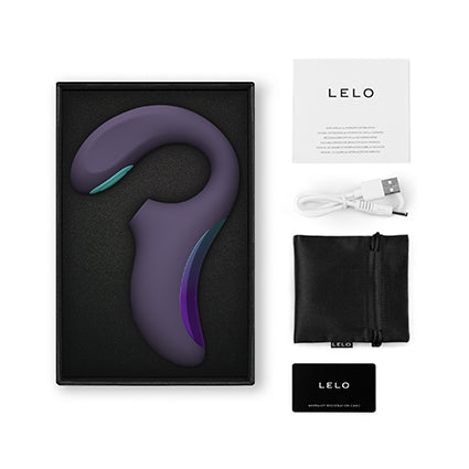 LELO - Enigma Double Sonic App-Controlled Double Stimulation Massager - G Spot Dildo (Vibration) Rechargeable