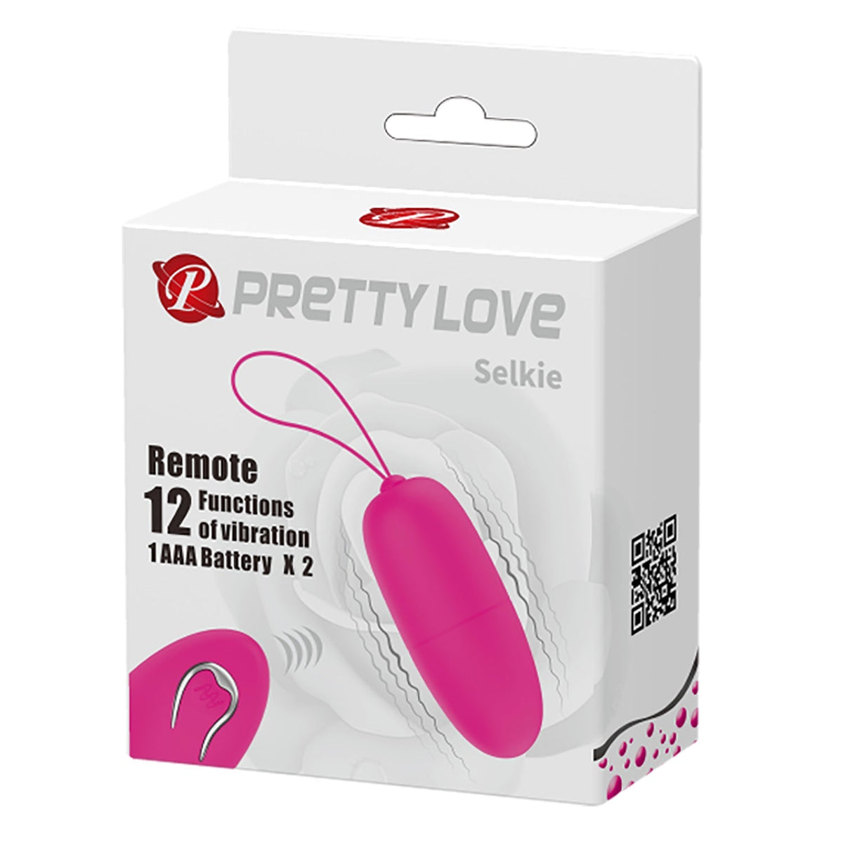 Pretty Love - Selkie Remote Control Egg Massager Vibrator - Wireless Remote Control Egg (Vibration) Non Rechargeable