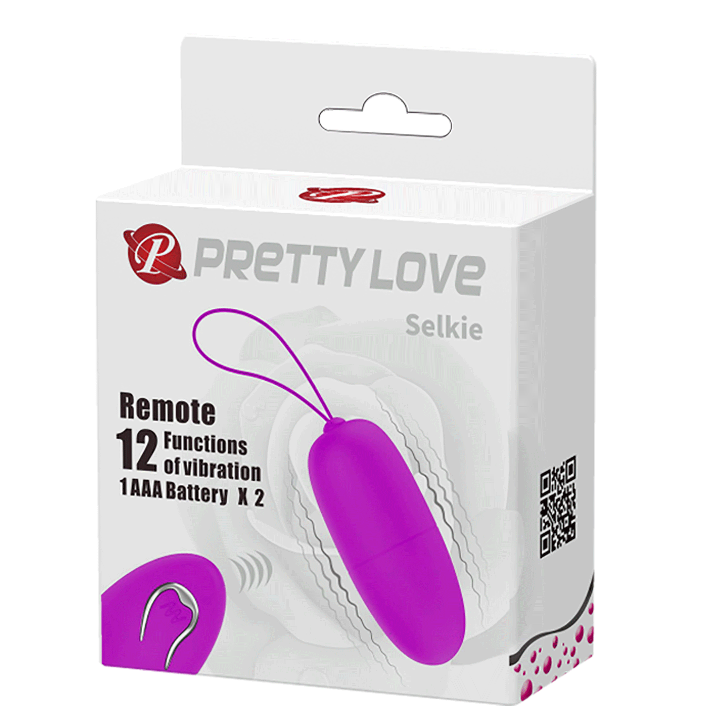 Pretty Love - Selkie Remote Control Egg Massager Vibrator - Wireless Remote Control Egg (Vibration) Non Rechargeable