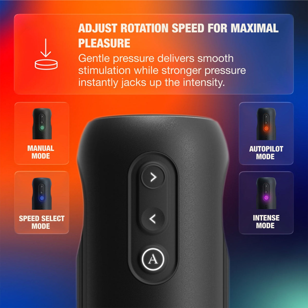 Arcwave - Orbit App-Controlled Rotating Stroker Masturbator (Black)