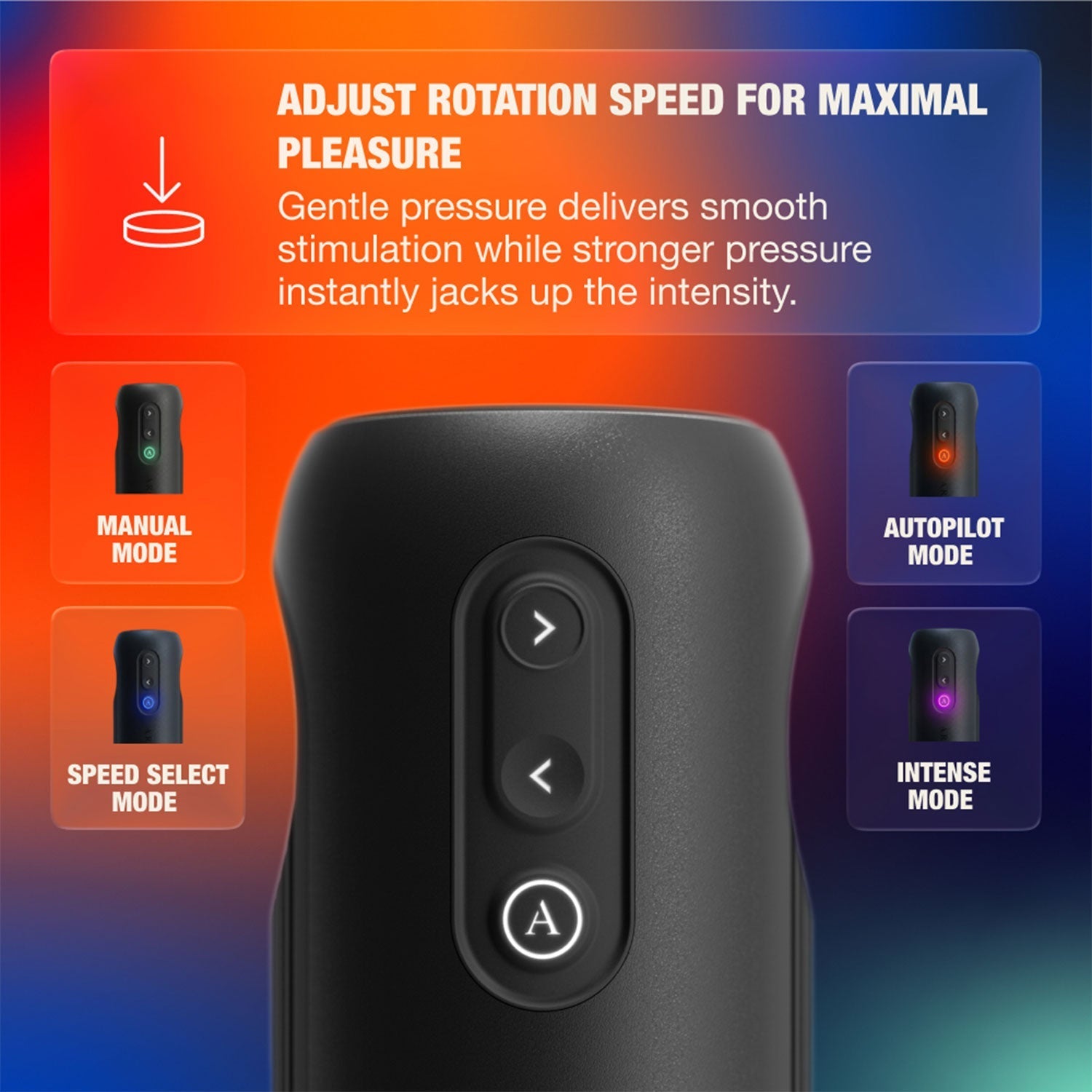 Arcwave - Orbit App-Controlled Rotating Stroker Masturbator (Black)
