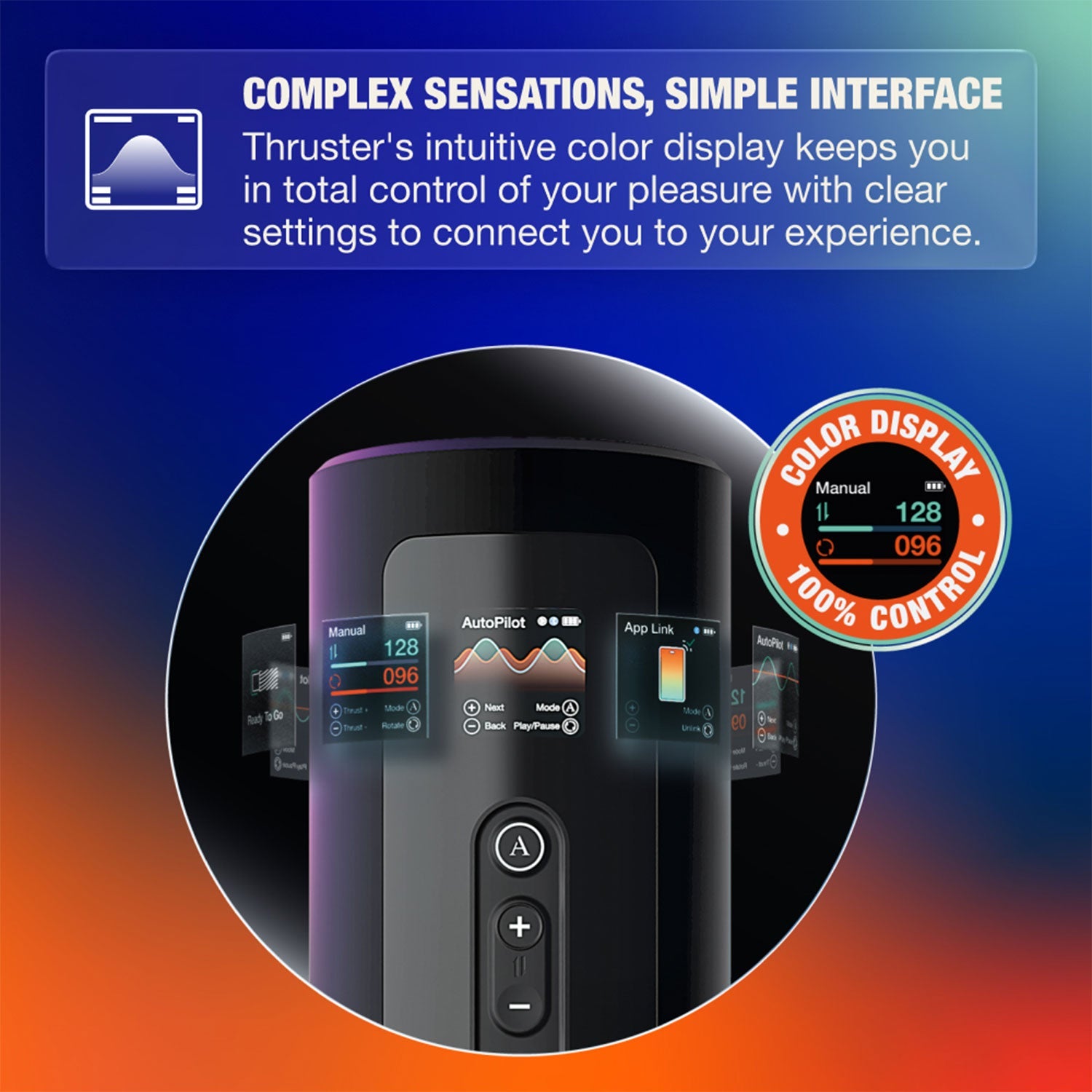 Arcwave - Thruster App Controlled Thrusting and Rotating Stroker Masturbator
