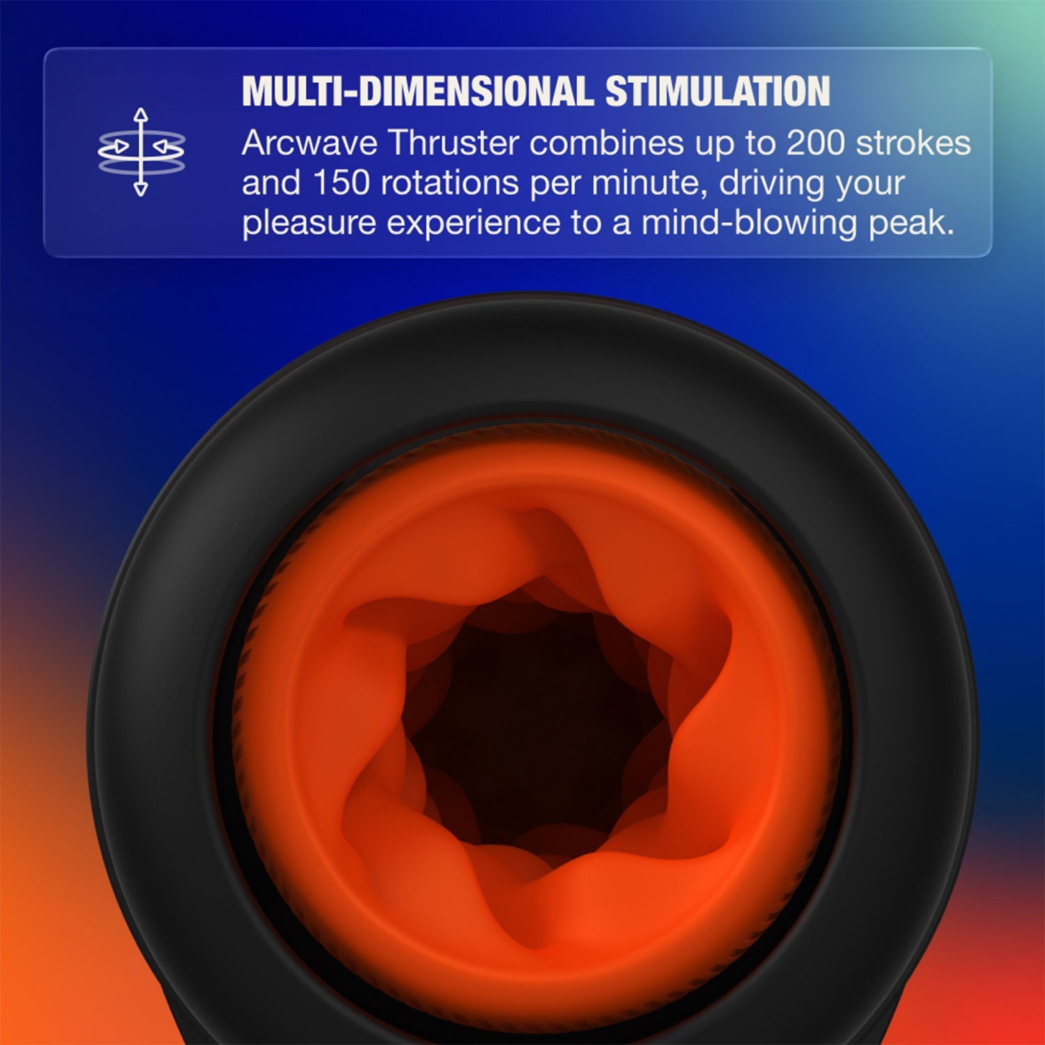 Arcwave - Thruster App Controlled Thrusting and Rotating Stroker Masturbator