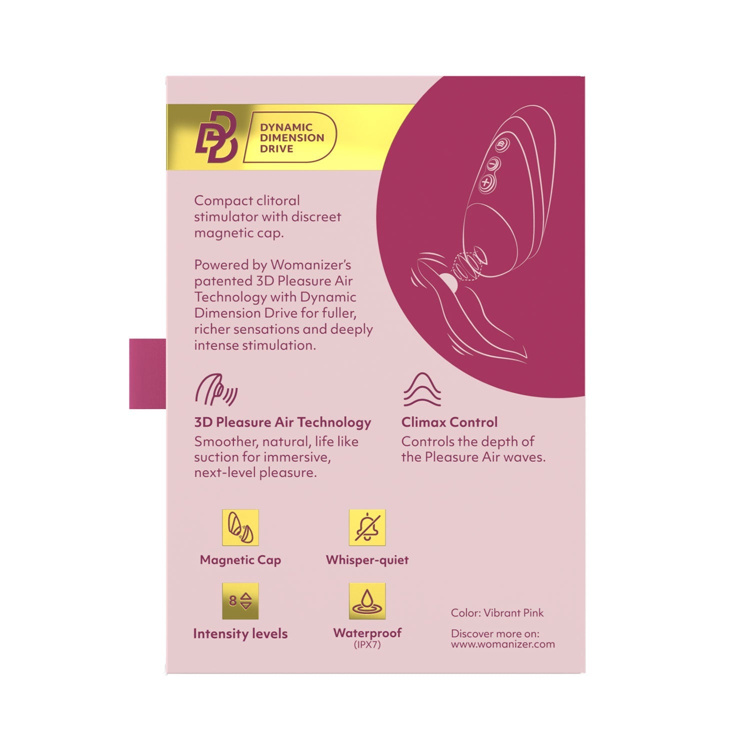 Womanizer - Next Liberty Clitoral Air Stimulator