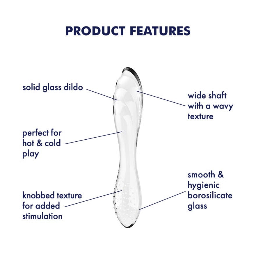 Satisfyer - Dazzling Crystal 1 Glass Dildo Durio Asia Wholesale