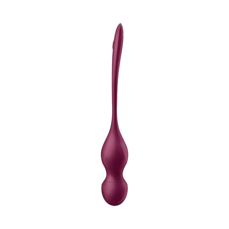 Satisfyer - Love Birds Vary App-Controlled Pelvic Training Kegel Balls (Berry) STF1306 Durio Asia Wholesale