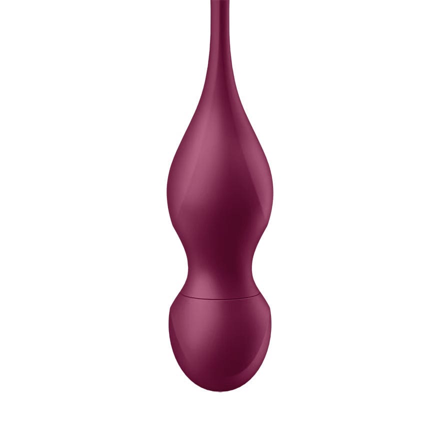 Satisfyer - Love Birds Vary App-Controlled Pelvic Training Kegel Balls (Berry) STF1306 Durio Asia Wholesale