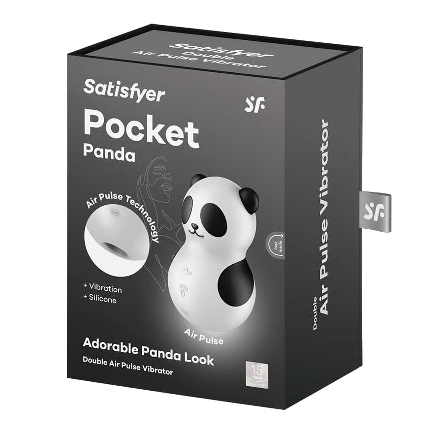 Satisfyer - Pocket Panda Clitoral Air Stimulator (Multi Colour) STF1311 Durio Asia Wholesale