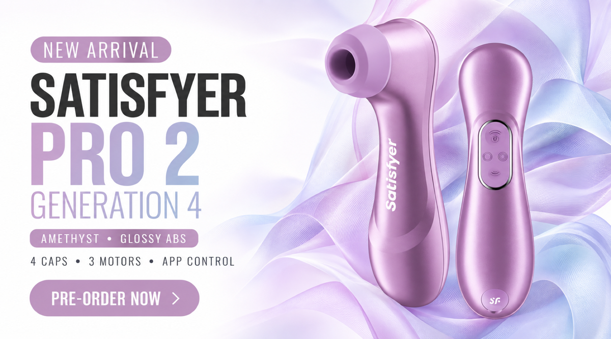 Satisfyer - Pro 2 Generation 4 Connect App Clitoral Air Pulse Stimulator (Amethyst)