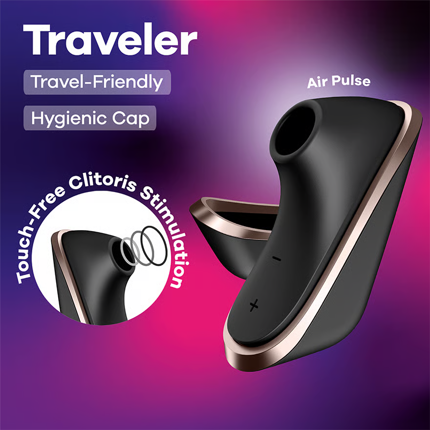 Satisfyer - Pro Traveler Clit Stimulator (Black)