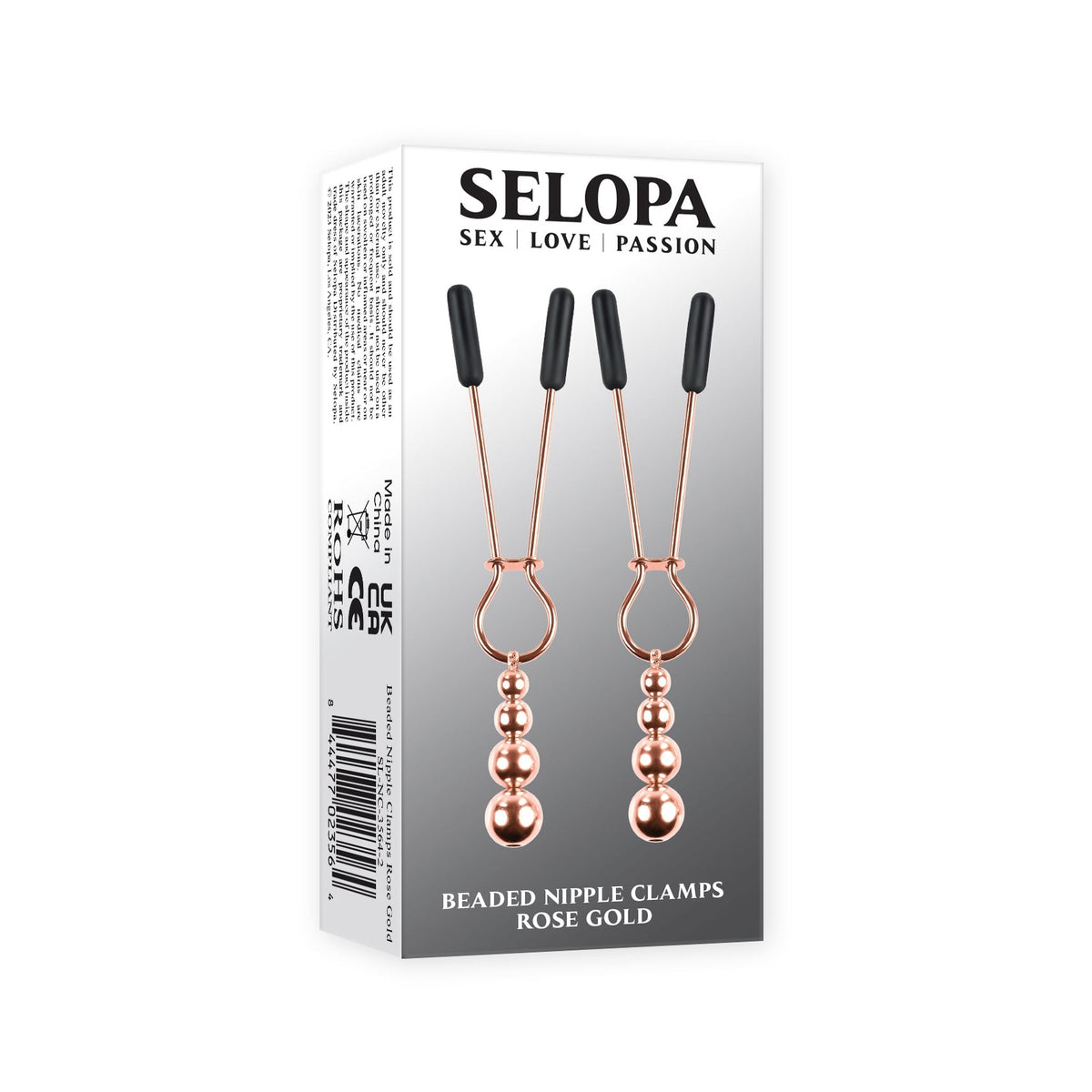 Selopa - Beaded Nipple Clamps - Nipple Clamps (Non Vibration)