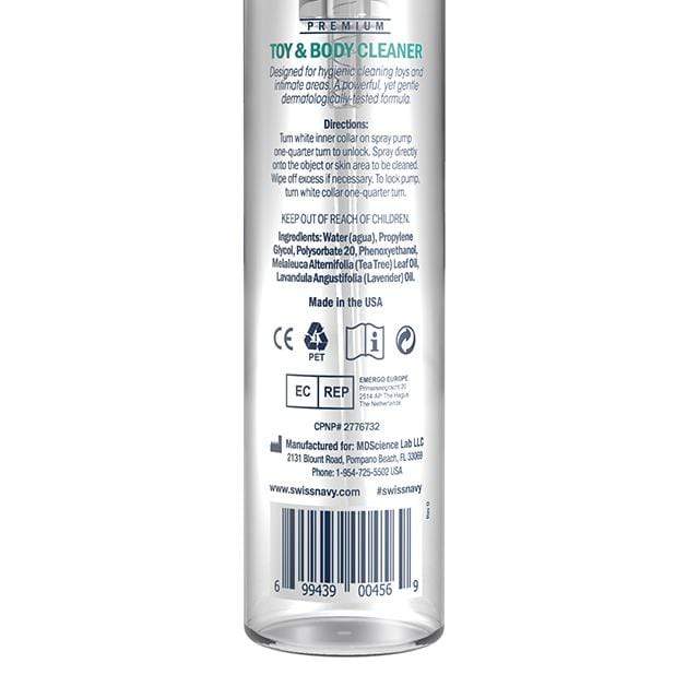 Swiss Navy - Premium Toy and Body Cleaner Foaming Dispenser CherryAffairs
