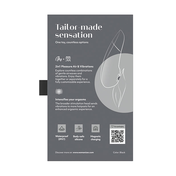 Womanizer - Enhance Clitoral Air Stimulator - Clit Massager (Vibration) Rechargeable