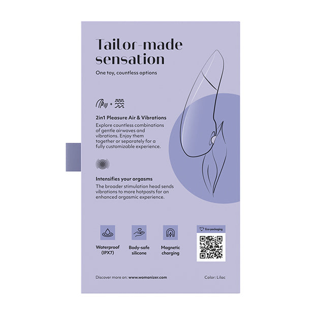 Womanizer - Enhance Clitoral Air Stimulator - Clit Massager (Vibration) Rechargeable