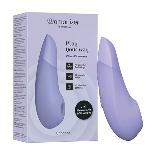Womanizer - Enhance Clitoral Air Stimulator - Clit Massager (Vibration) Rechargeable