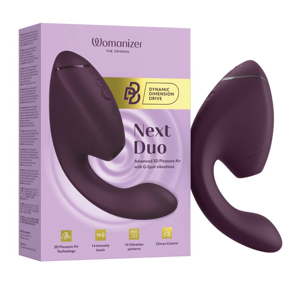 Womanizer - Next Duo Pleasure Air Dual Stimulator Durio Asia Wholesale