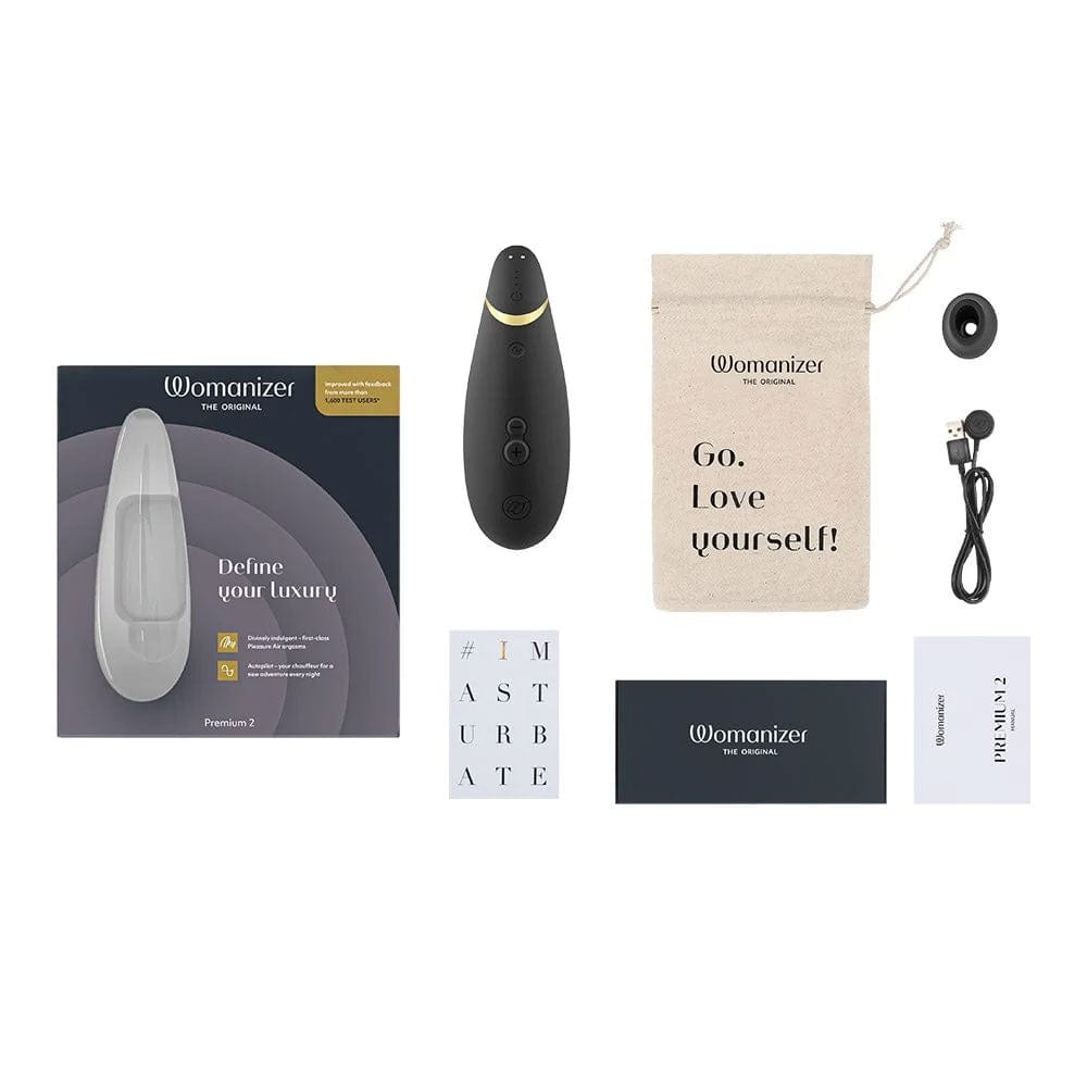 Womanizer - Premium 2 Clitoral Air Stimulator CherryAffairs