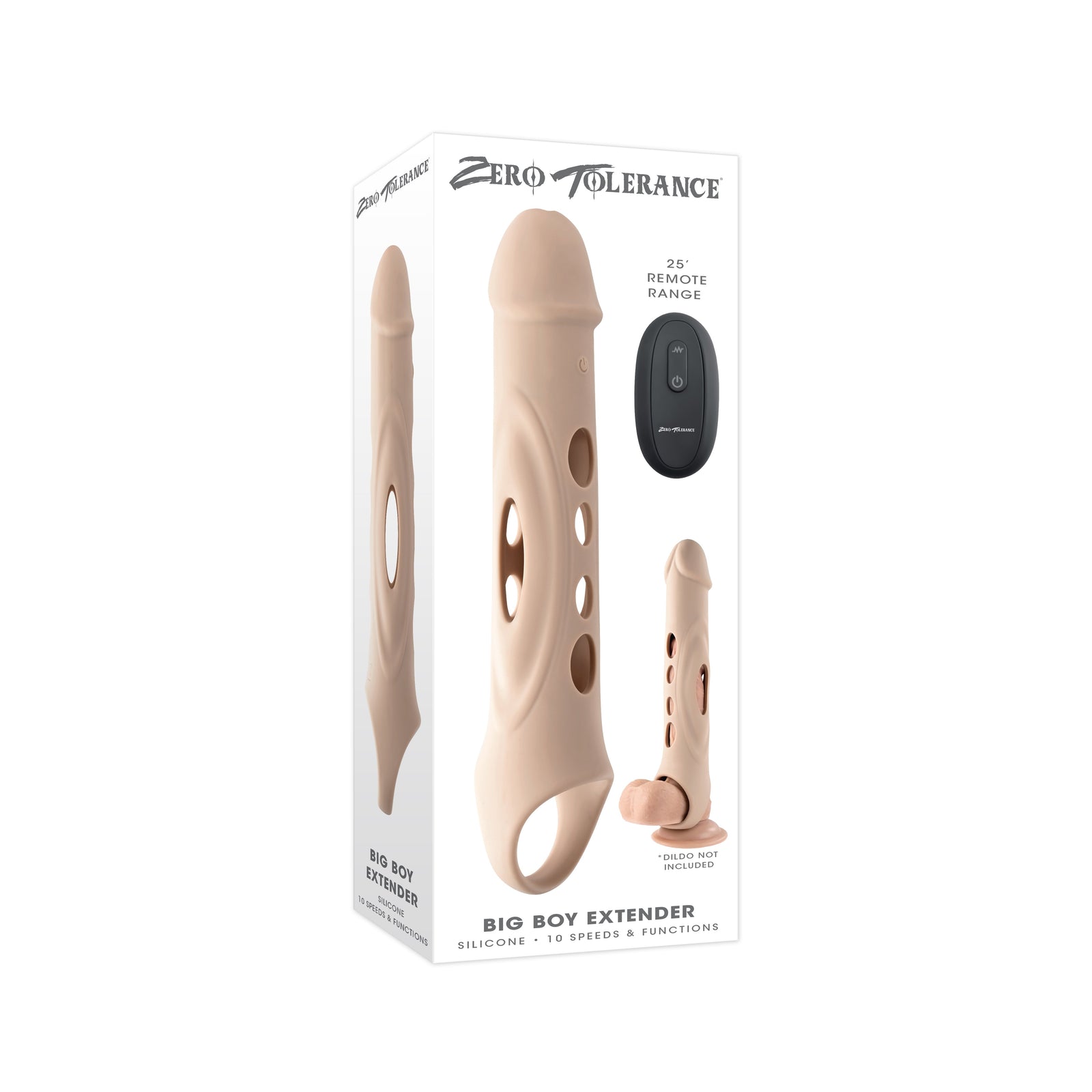 Zero Tolerance - Big Boy Vibrating Remote Penis Extender - Penis Clamp Extender